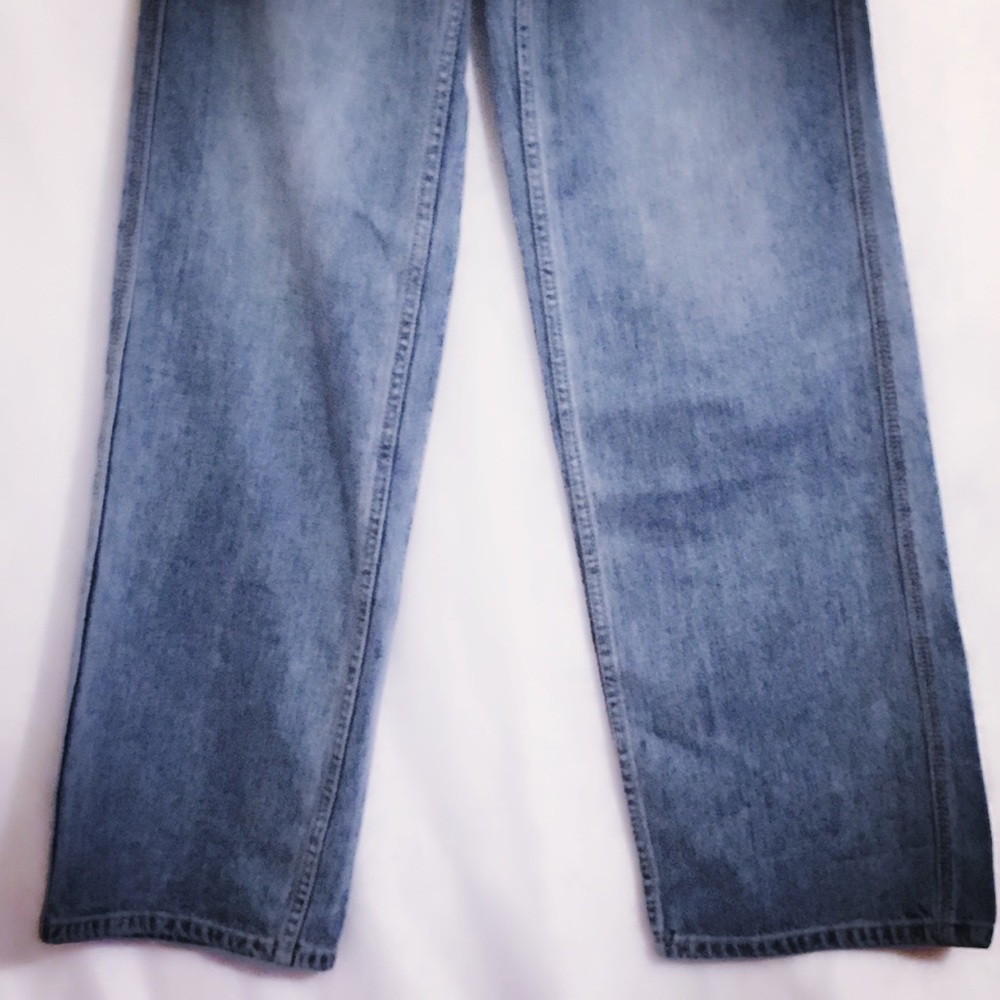 Nasty Gal High Waist Wide Button fly Denim Jeans - Picture 8 of 8